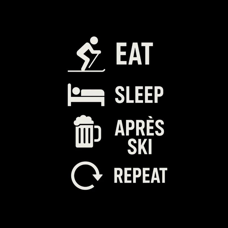 Eat Sleep Après Ski Repeat