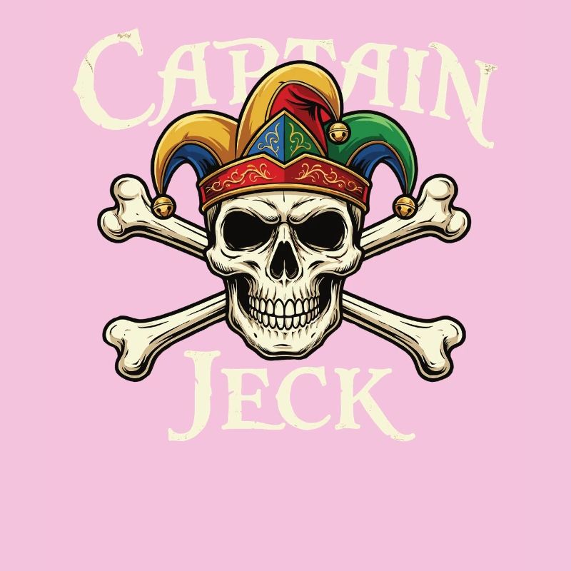 Captain Jeck Skull Jester Design