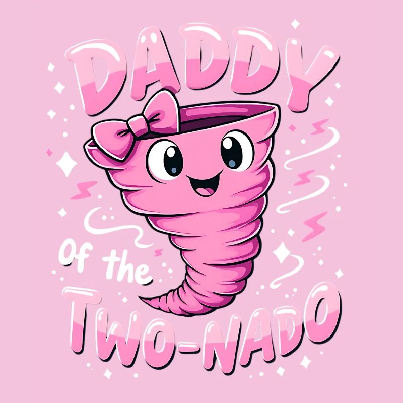 Daddy Two-Nado Pink Swirl