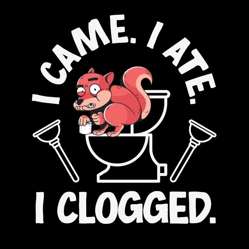 Toilet Clogging Master Funny