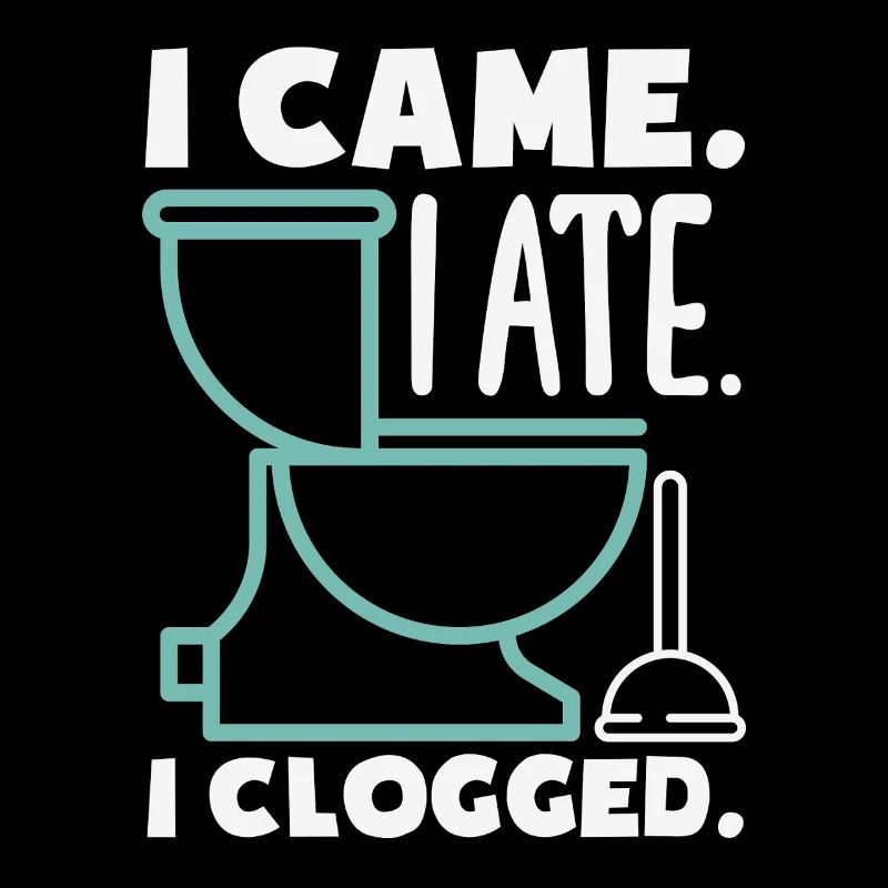 Toilet Clogging Master Funny