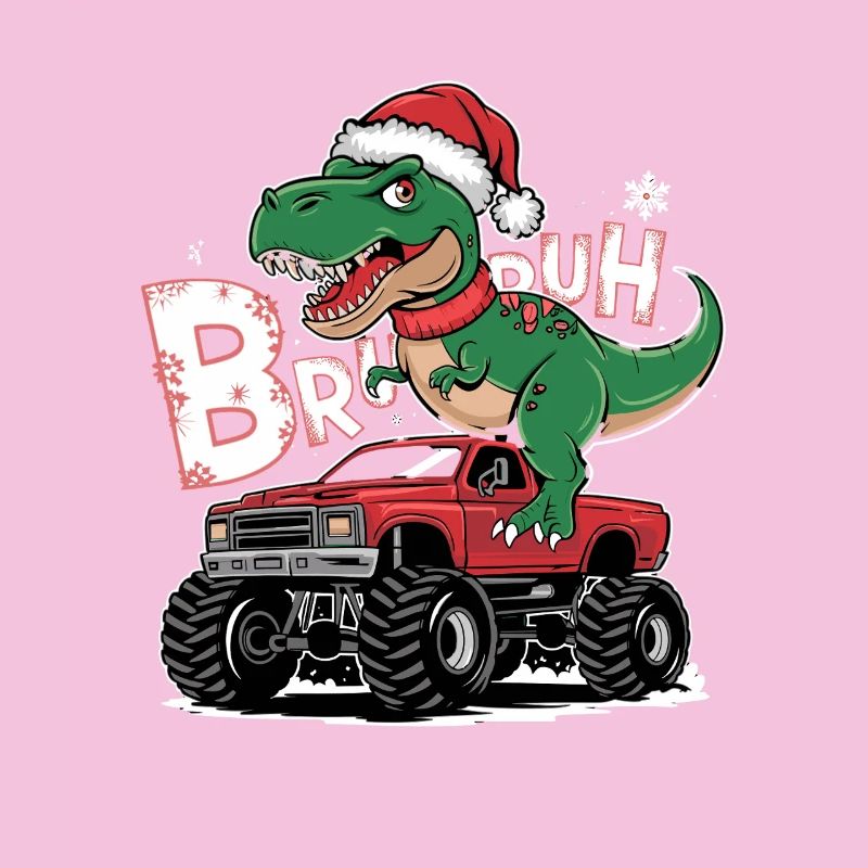  Bruh Weihnachts Dinosaurier T Rex Mit