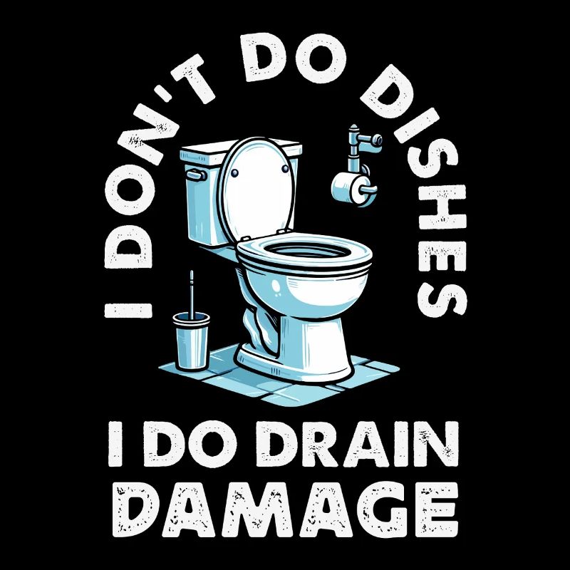 Toilet Clogging Master Funny