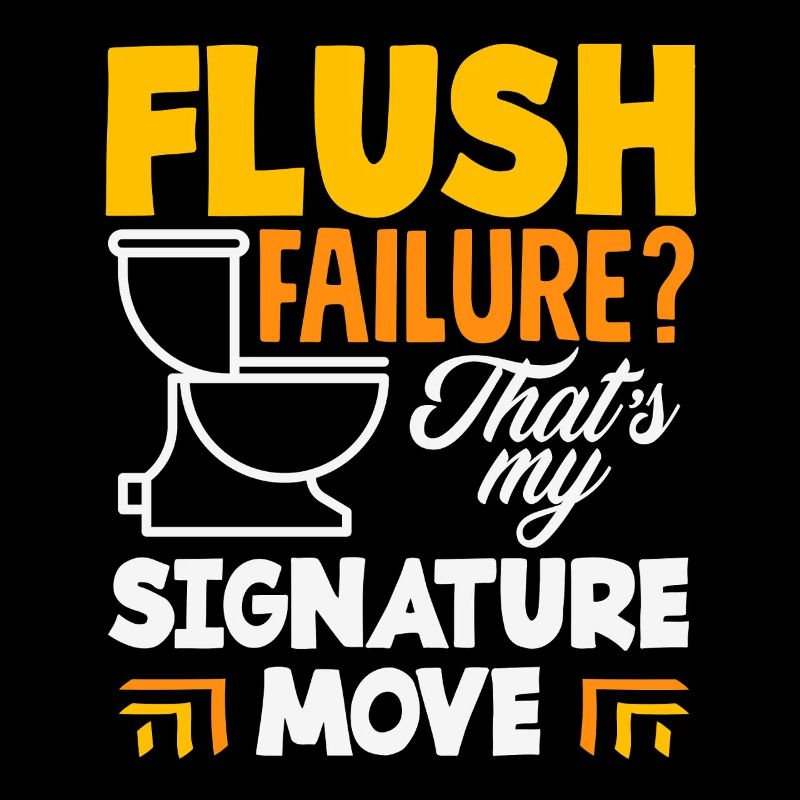 Toilet Clogging Master Funny