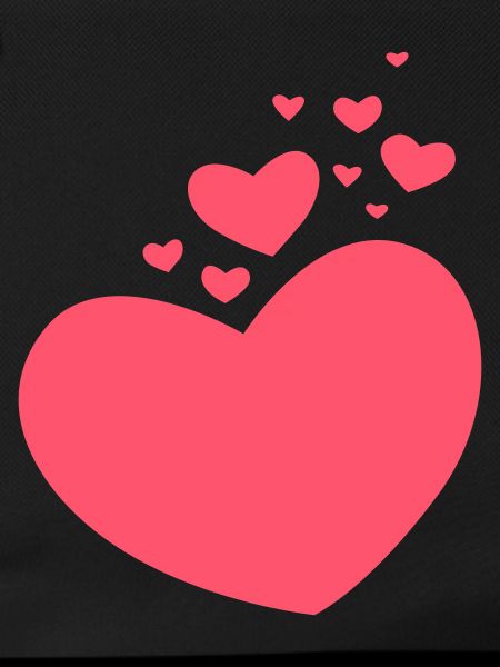 Small and big hearts