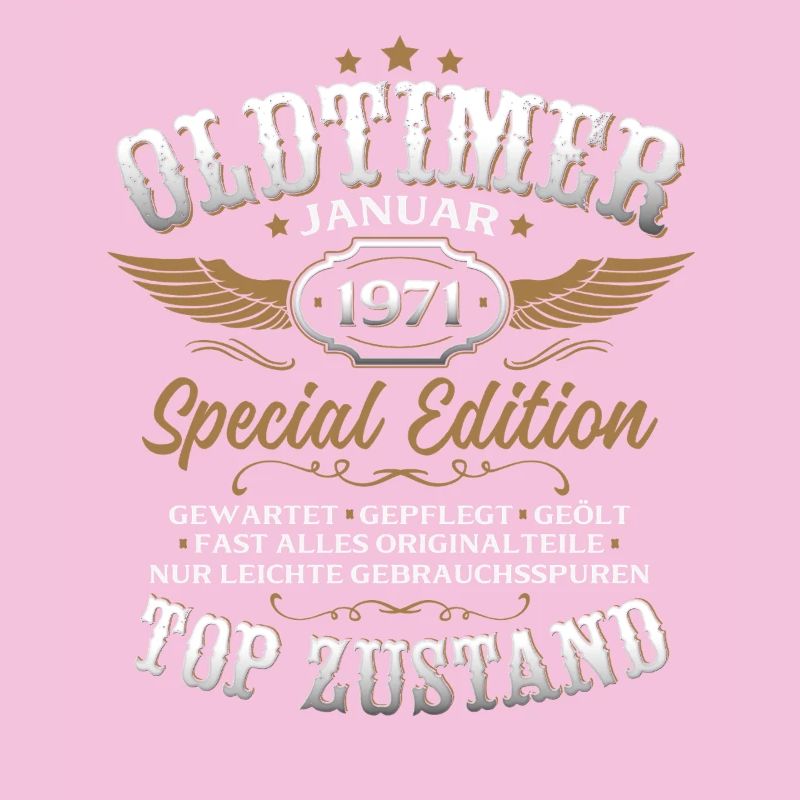 55. Geburtstag Geschenk Oldtimer Januar 1971
