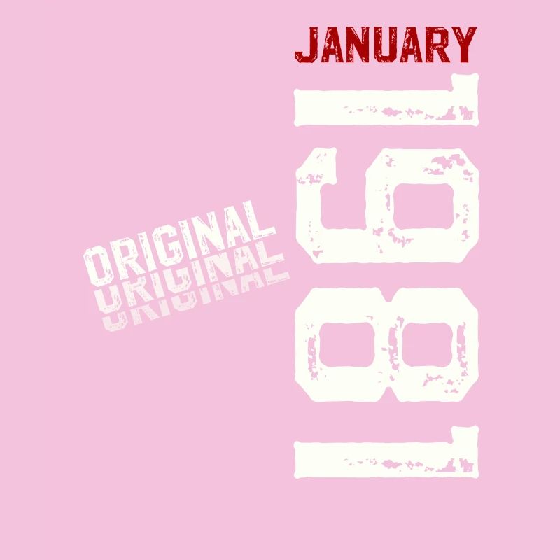 45th Birthday Original January 1981