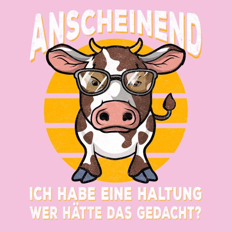 Attitude de vache avec style