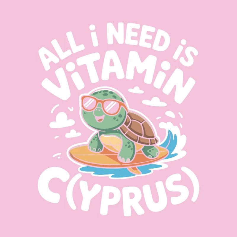 Chypre Tout ce dont j’ai besoin, c’est de vitamines Chypre Drapeau chypriote