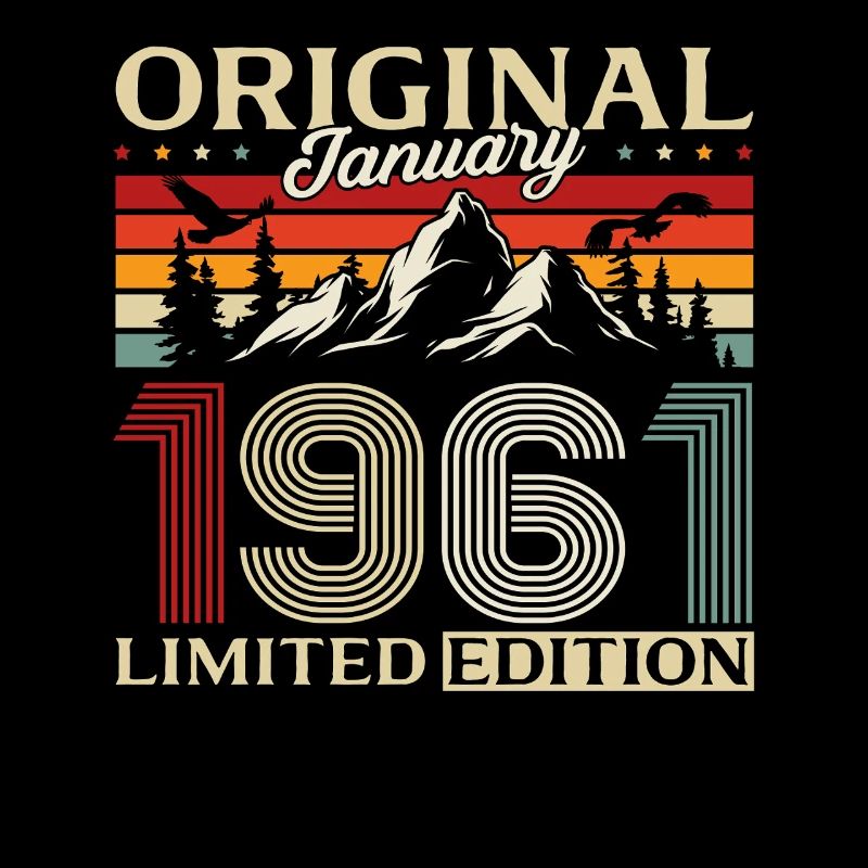 65e anniversaire Original janvier 1961