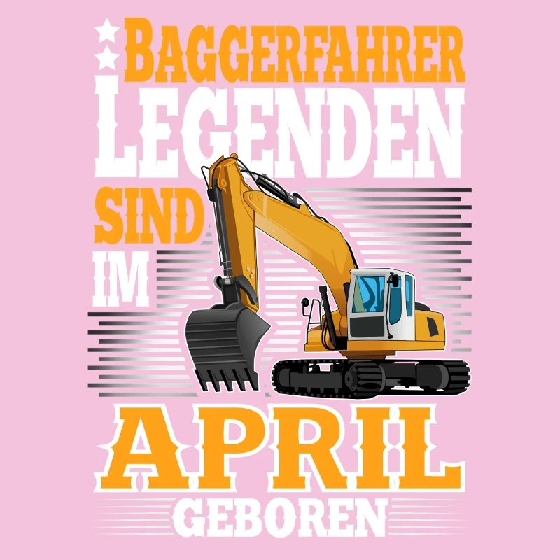 Excavator Driver Birthday April