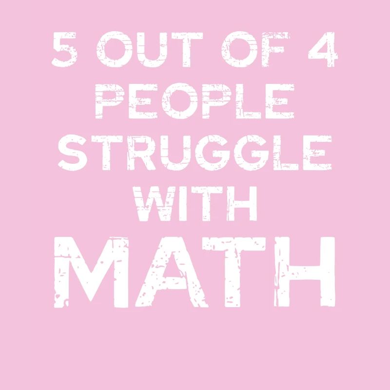 5 personnes sur 4 ont du mal avec les maths
