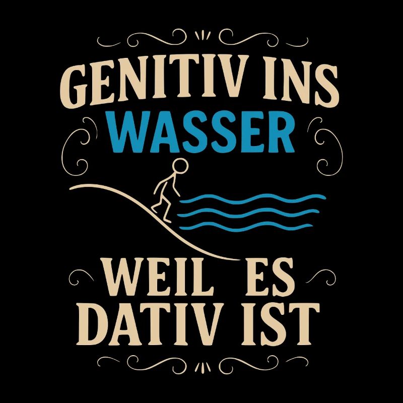 Genitiv ins Wasser – Sprachwitz