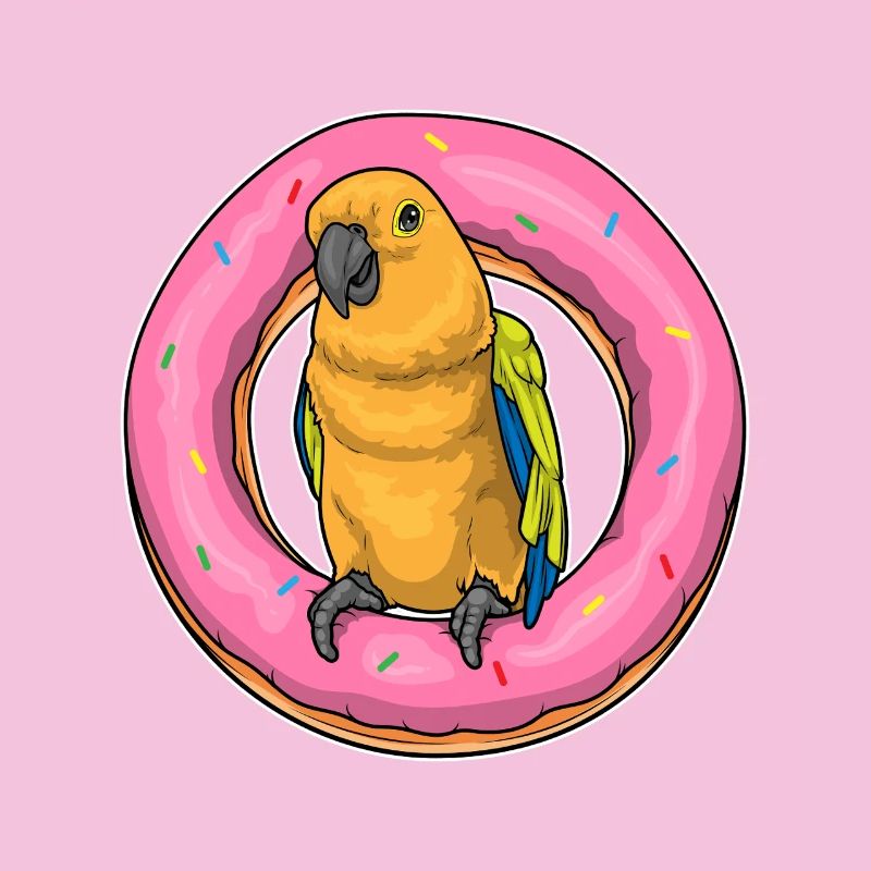 Donut Perroquet