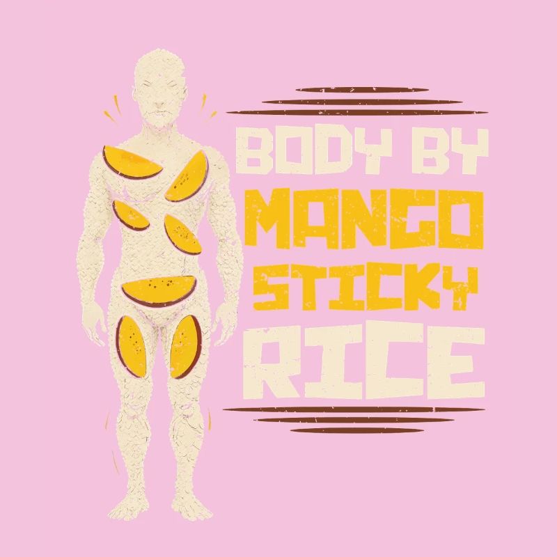 Riz gluant à la mangue