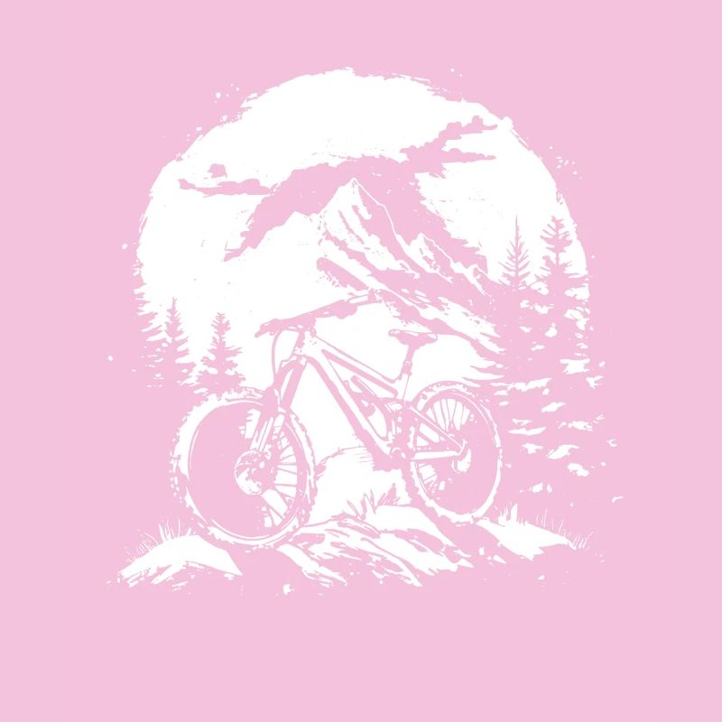 Mountain Biker Graphic