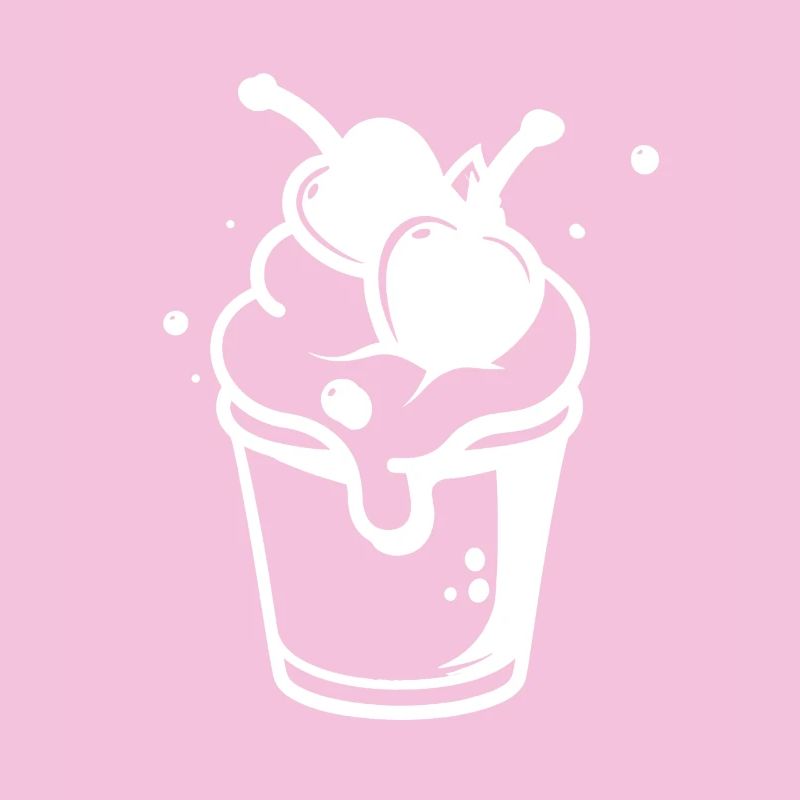 Eisbecher Zeichnung