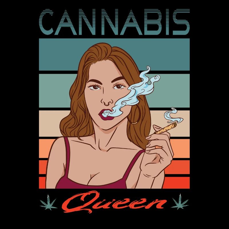 Cannabis Queen Outfit - Funny Hemp Gift