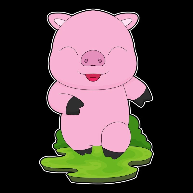 Pig Jogger Jogging Sport