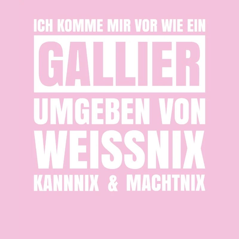 Ich komme mir vor wie ein Gallier