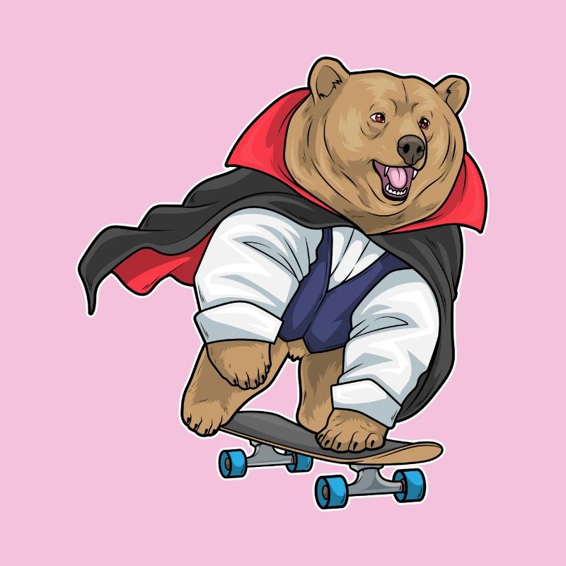 Bear Halloween Vampire