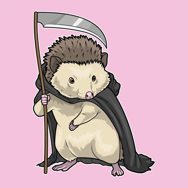 Igel Halloween Sensemann