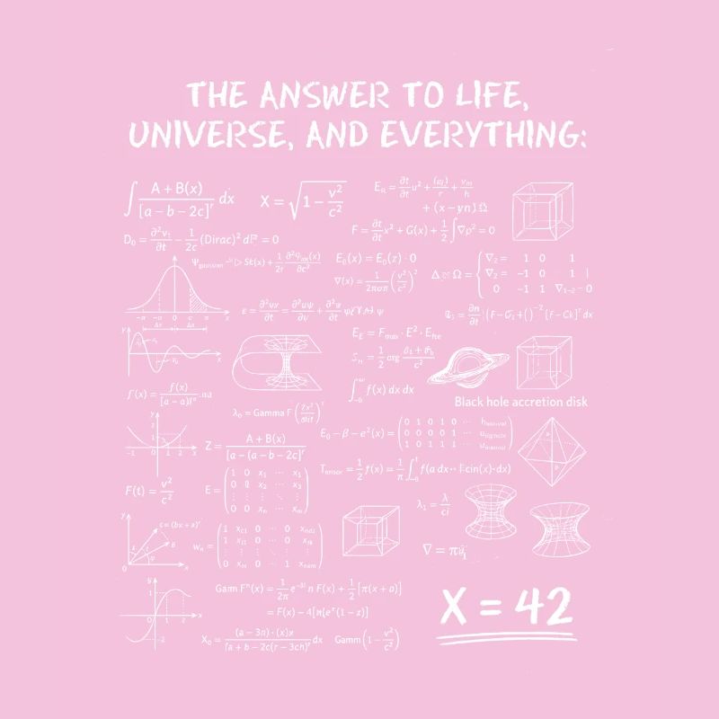 The Answer to Everything – Science Nerd Design