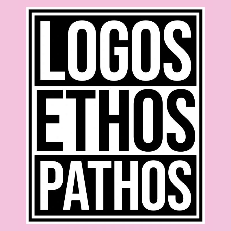 Logos Ethos Pathos Rhetorik Philosophie Student