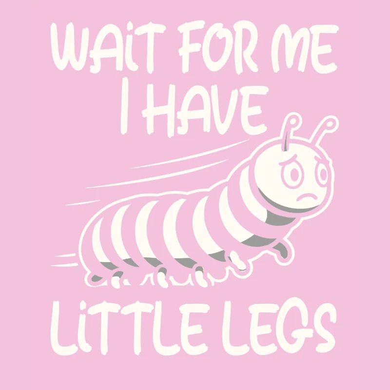 Short legs, caterpillar, meme, funny saying