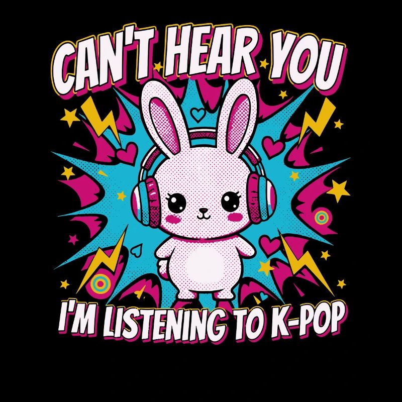 Je ne t’entends pas, j’écoute de la musique coréenne K-Pop