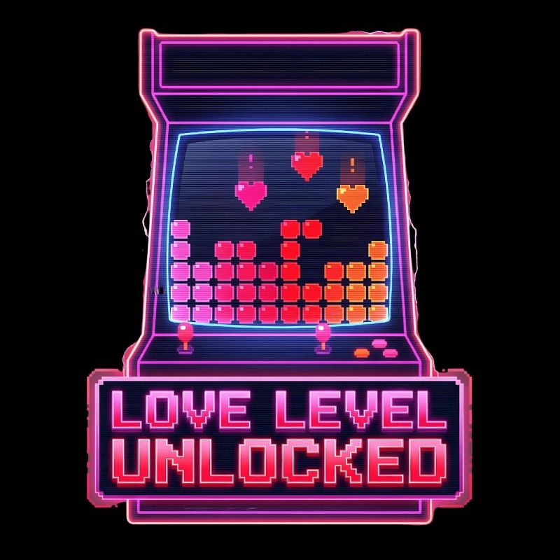 Jeu vidéo rétro d’arcade débloqué Love Level