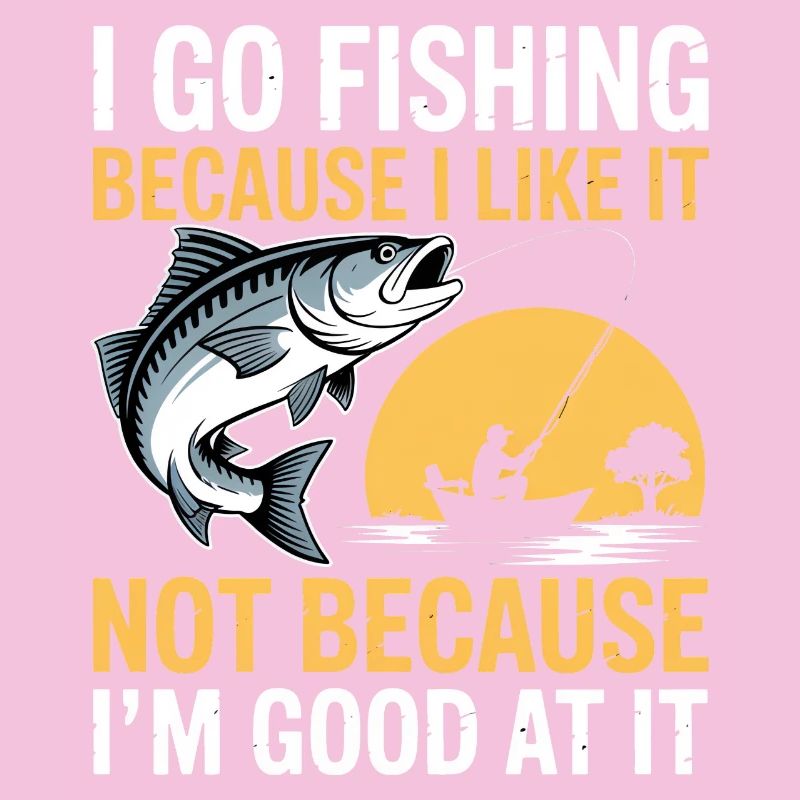 Je vais pêcher parce que j’aime ça