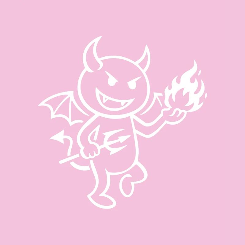 Démon de Feu avec Boule de Feu - Démon