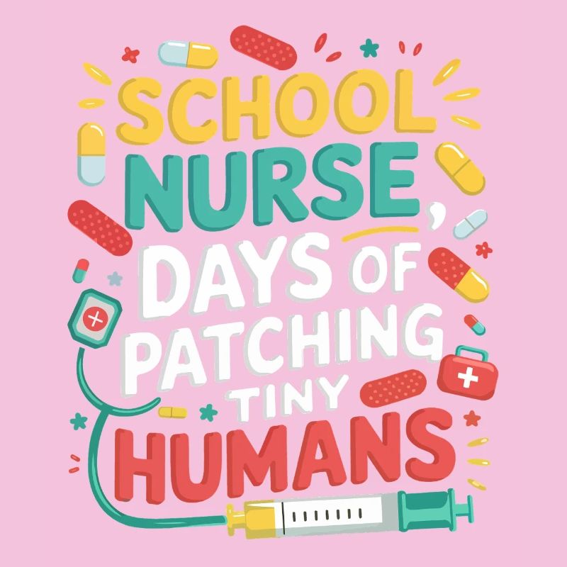 Schulkrankenschwester Patchwork Minis