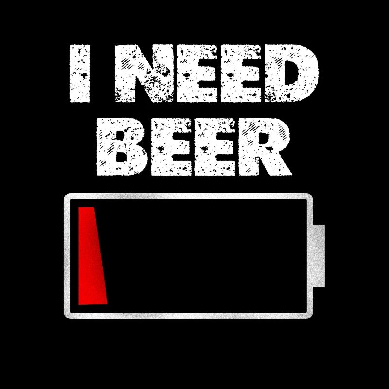 I Need Beer – Akku leer