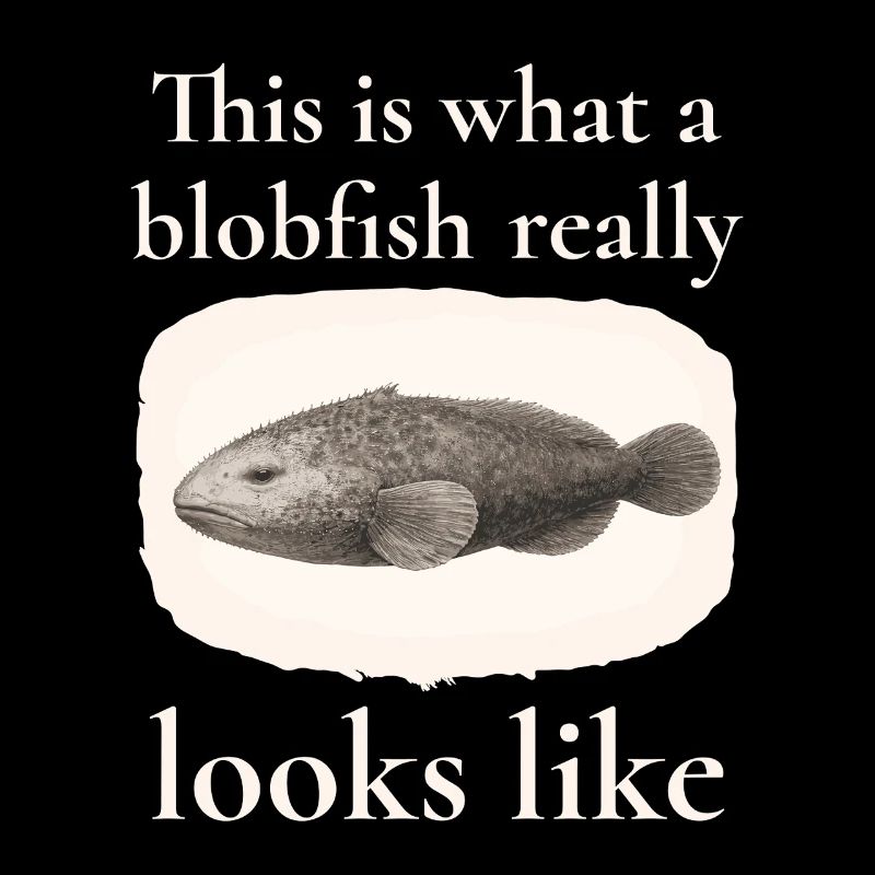 Blobfish Really Looks Like – Aufklärungsdesign