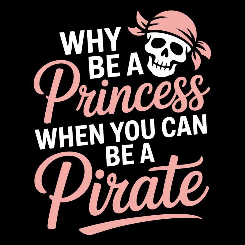 Attitude de la princesse pirate