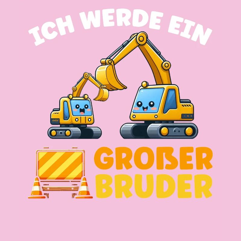 Ich Werde Ein Großer Bruder Bagger Geschwister
