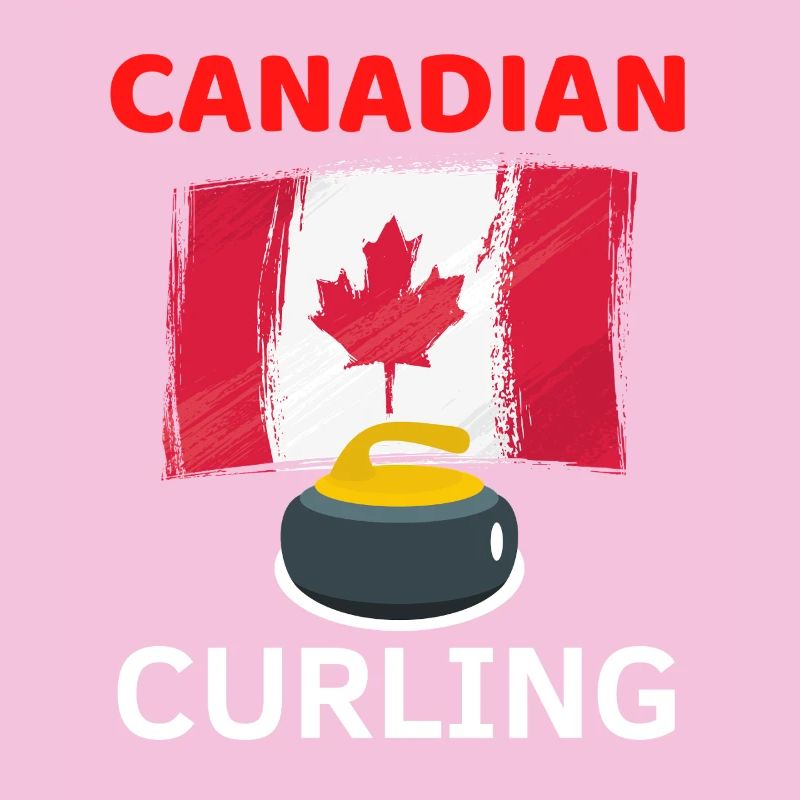 Curling et Drapeau Canadien