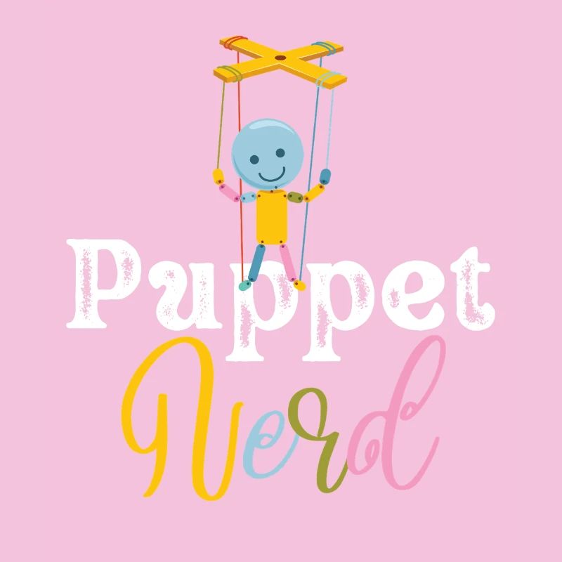 Puppet Nerd Marionette Art