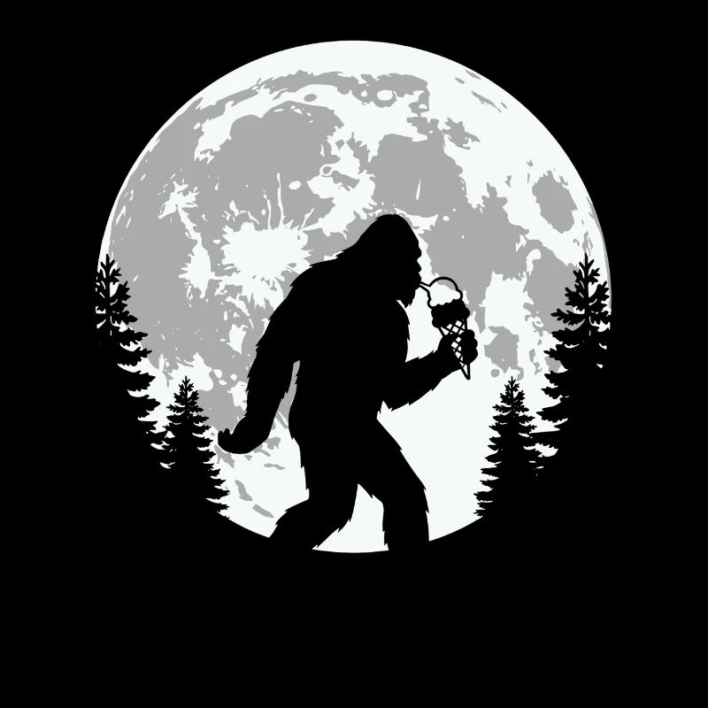 Bigfoot Eiscreme Mond