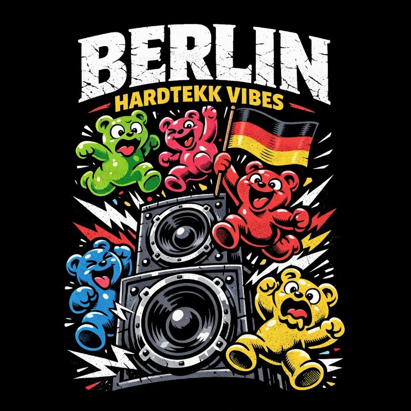 Berlin Hardtekk Tekke Allemagne de l’Est