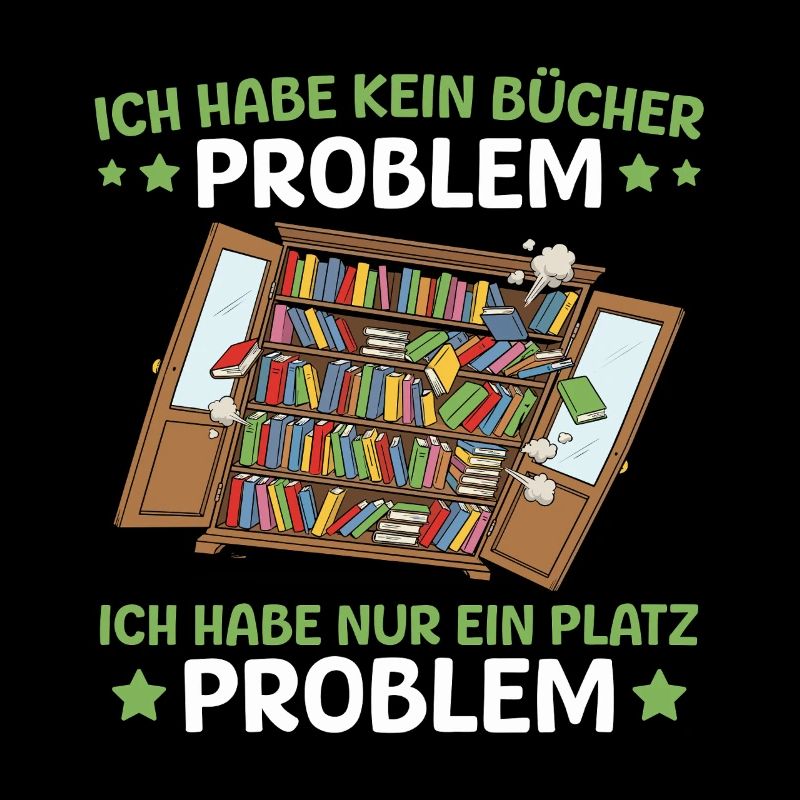 Bücherwurm Ich habe ein Platz Problem