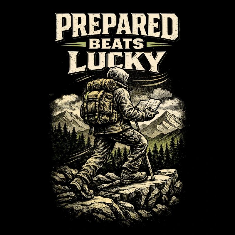 Prepper Überlebenskünstler Prepared Beats Lucky