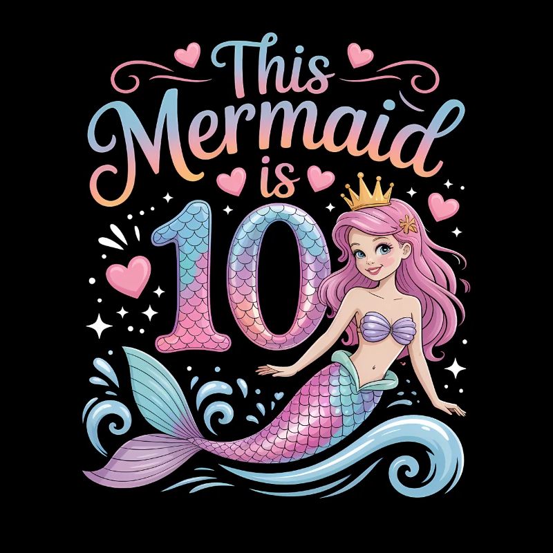 Sirène 10e anniversaire 10 ans