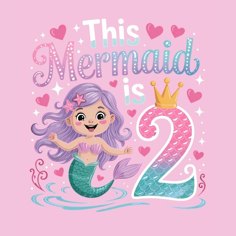 Sirène 2e anniversaire 2 ans