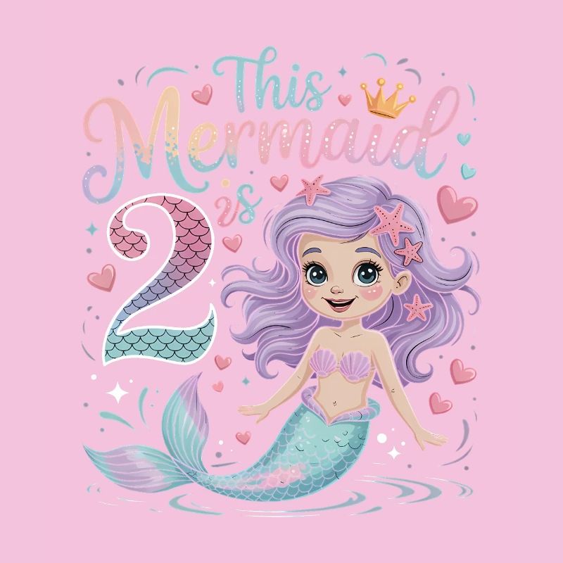 Sirène 2e anniversaire 2 ans