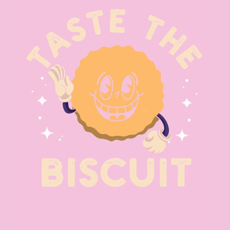 Sweet Bite Biscuit Mascot