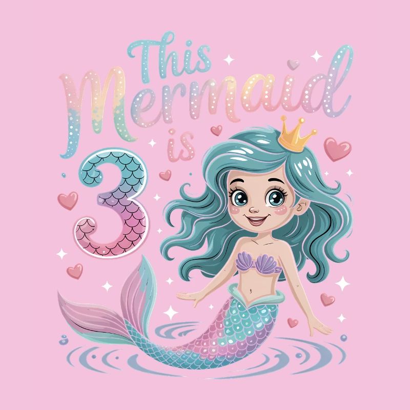 3e anniversaire de la sirène 3 ans