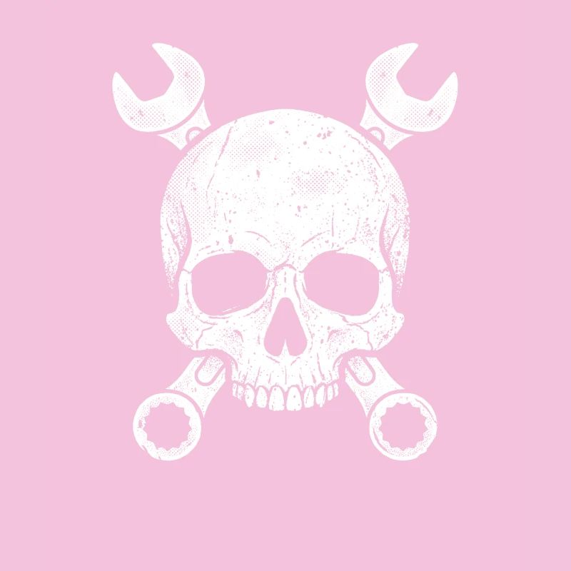 Mechanic Skull Screwdriver Workshop Gift